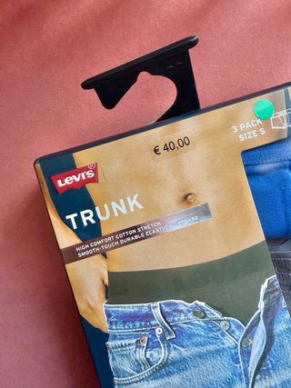 Pack 3 Calzoncillos Levi's Talla S (NUEVO)