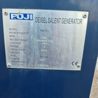 Generador 30kva 2021 - 11h uso