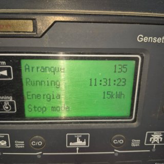 Generador 30kva 2021 - 11h uso