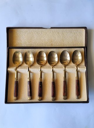 Set 6 cucchiaini vintage Mid-Century