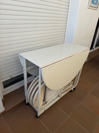 Mesa y 4 Sillas Terraza