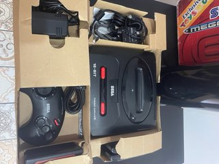 Sega Mega Drive II - Consola Negra
