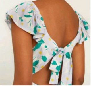 Vestido Compañía Fantástica floral Talla M