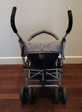 Silla de paseo gris Asalvo