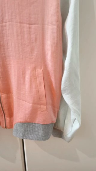 Chaqueta Bomber Stradivarius Pastel Talla L