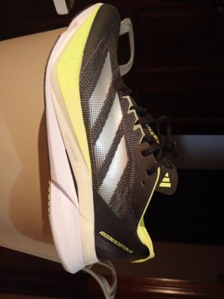 Adidas Adizero Boston 12 Negro/Amarillo