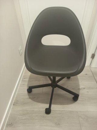 Silla de oficina Ikea negra