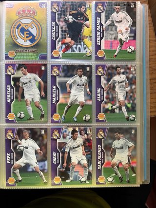 Colección Cromos Mega Cracks 2010-2011 Panini