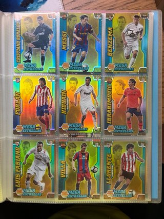 Colección Cromos Mega Cracks 2010-2011 Panini