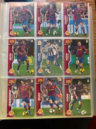 Colección Cromos Mega Cracks 2010-2011 Panini