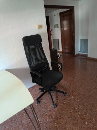 Silla de trabajo Ikea MARKUS Vissle gris