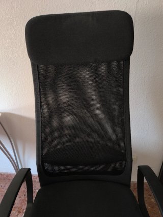 Silla de trabajo Ikea MARKUS Vissle gris