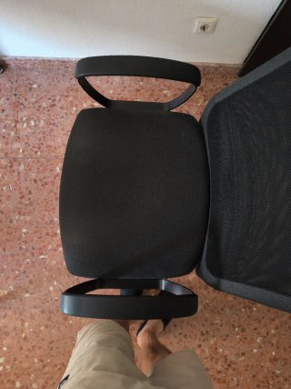 Silla de trabajo Ikea MARKUS Vissle gris