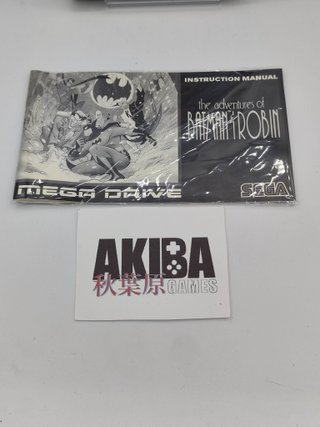 Las Aventuras de Batman & Robin - Mega Drive