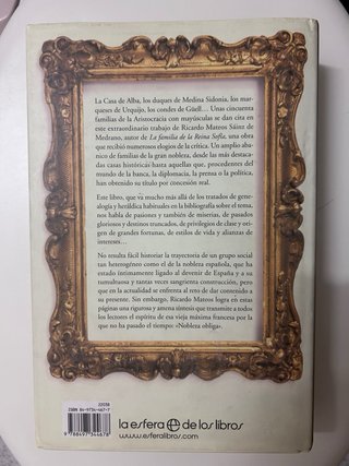 Nobleza obliga una historia íntima de la aristo...