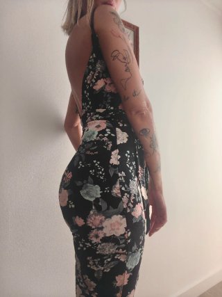 Mono floral mujer