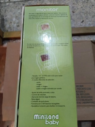 Miniland Baby Monitor Color Video Vigilancia