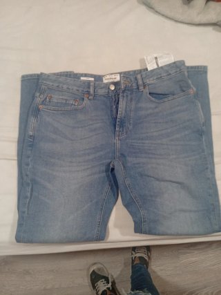 Pantalón vaquero Pull&Bear hombre talla 48