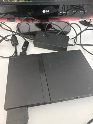 Playstation 2 SCPH-77004 Negra Completa