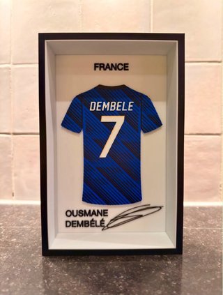 Quadro Dembele Francia Maglia Numero 7