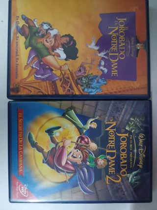 Pack 8 Películas Disney DVD (Español)