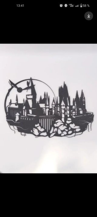 Lámina Decorativa Hogwarts