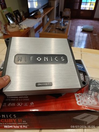 Amplificador Hifonics Mercury II V2