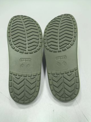 Chanclas Crocs Verdes Talla 43-44