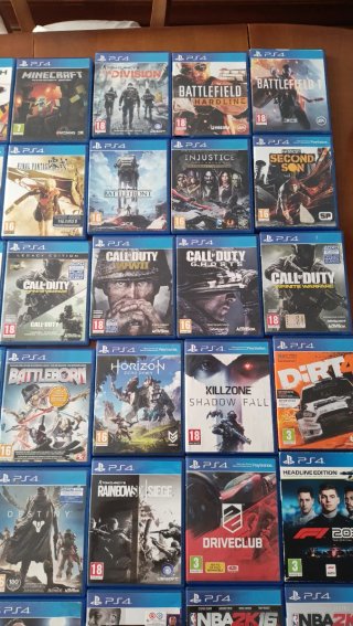 Lote Juegos PS4