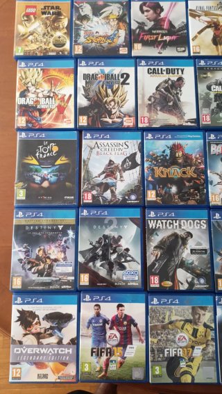 Lote Juegos PS4