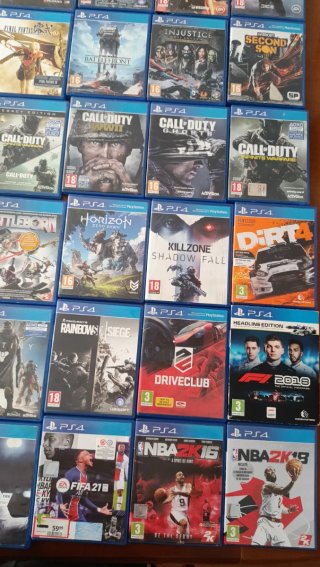 Lote Juegos PS4