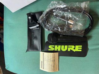 Micrófono Shure SV200 Negro
