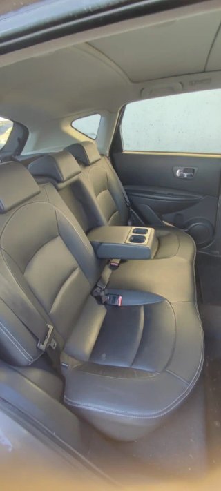 Asientos traseros cuero Nissan Qashqai