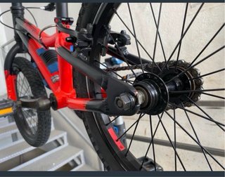 Bicicleta Commencal Ramones 16 Roja