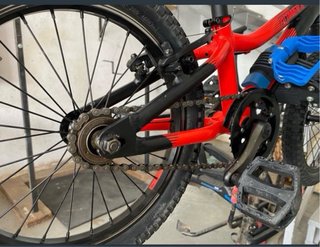Bicicleta Commencal Ramones 16 Roja