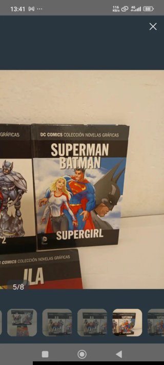 Comic Batman Superman Supergirl