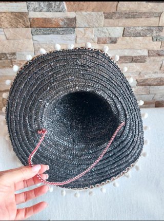 Gorro Mexicano Sombrero Negro