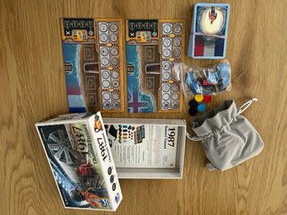 Juego de mesa 1987 Channel Tunnel