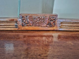 Cabecero y piecero de madera