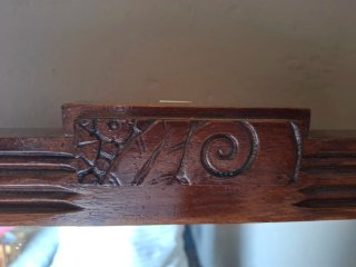Cabecero y piecero de madera