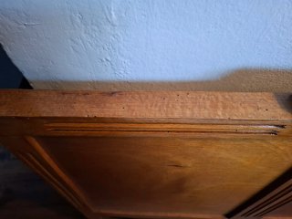 Cabecero y piecero de madera