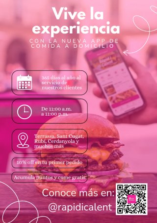 Traspaso de Plataforma de comida a domicilio.