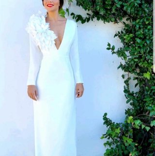 Vestido de fiesta blanco