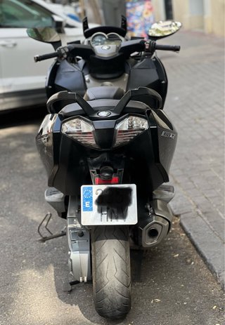 BMW C 650 GT Maxi Scooter Negra/Gris