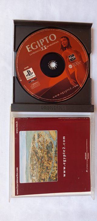 Videojuego PS1 Egipto: La Profecía II