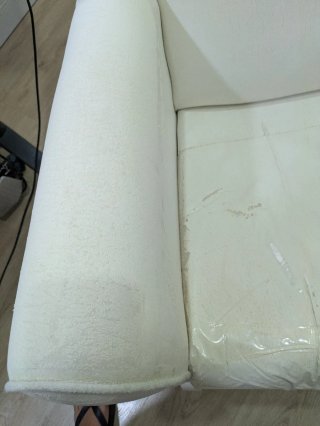 Sillón de lactancia blanco