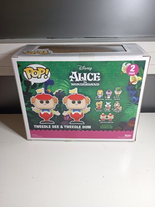 Funko Pop! Disney Alice Tweedle Dee y Tweedle Dum