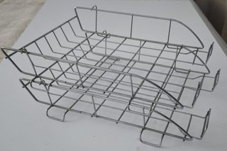 Pack Escritorio IKEA Atril + 2 Bandejas Metal