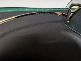 Gafas de Sol Fendi Vintage Doradas y Negras