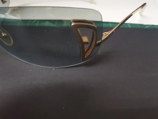 Gafas de Sol Fendi Vintage Doradas y Negras